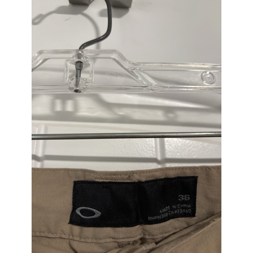 Oakley Men's Chino Cotton Pant Tan Y2K Size 36‎ - Picture 2 of 3